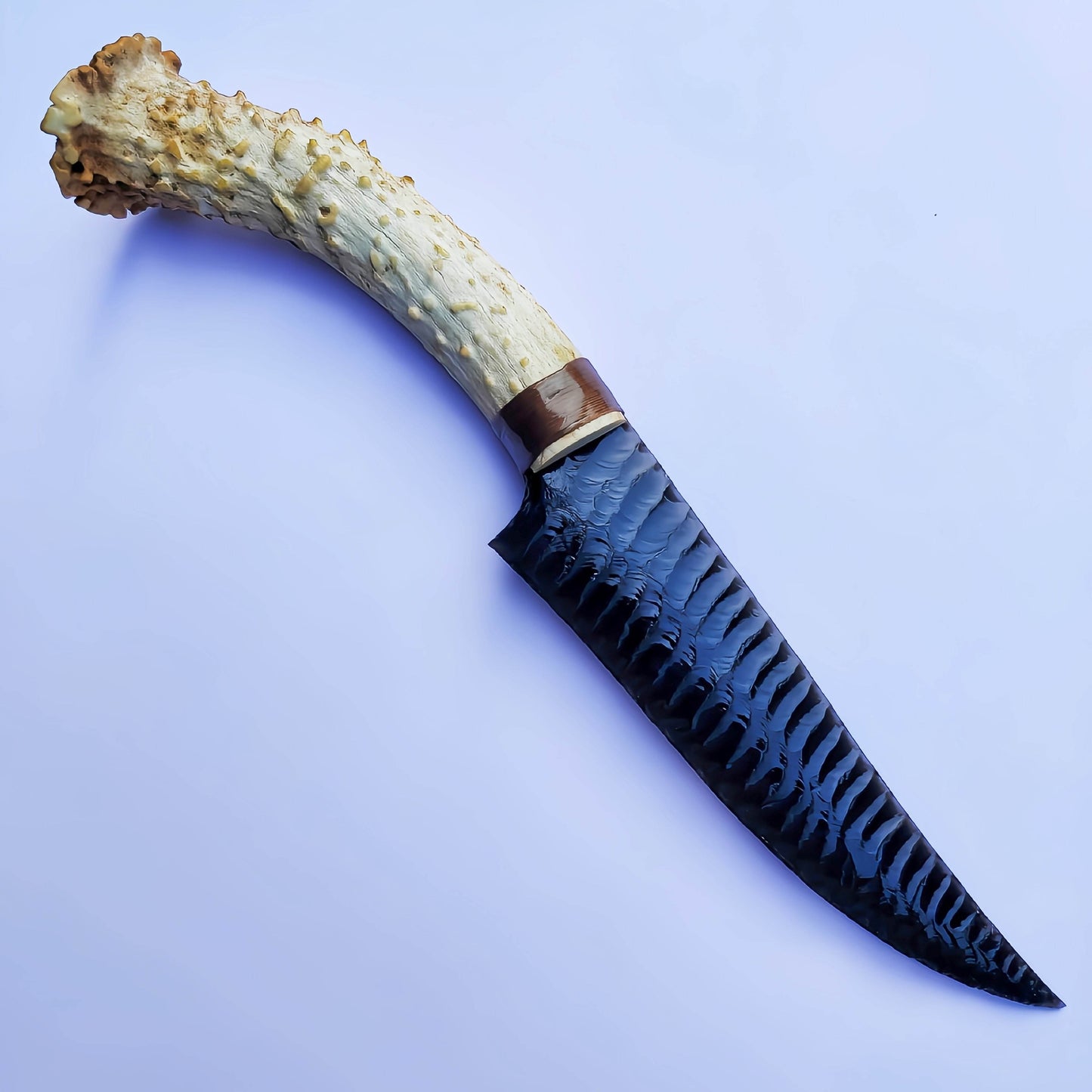 Hand-Knapped Miniature Stone Daggers | Ritual Artifact Displays for Desk & Shelf - Voidstone Atelier
