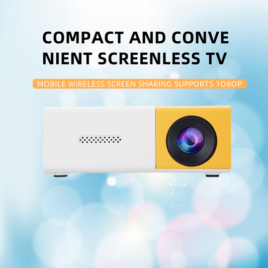 💥This Week's Special Price $171💥Mini Wireless 1080P Projector | Portable Screenless TV