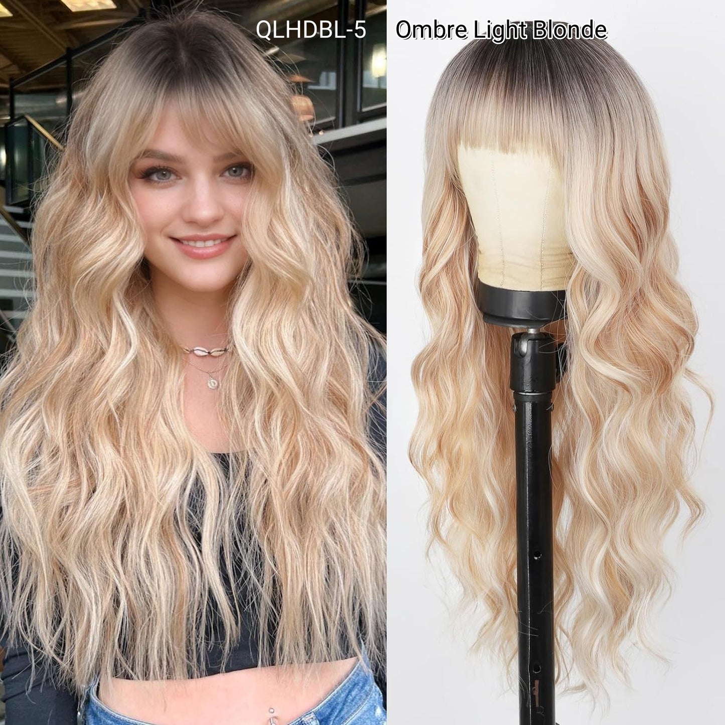 💥This Week's Special Price $135💥Long Wave Lace Front Human Hair Wig