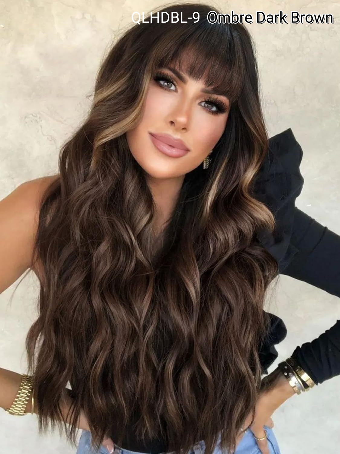 💥This Week's Special Price $135💥Long Wave Lace Front Human Hair Wig