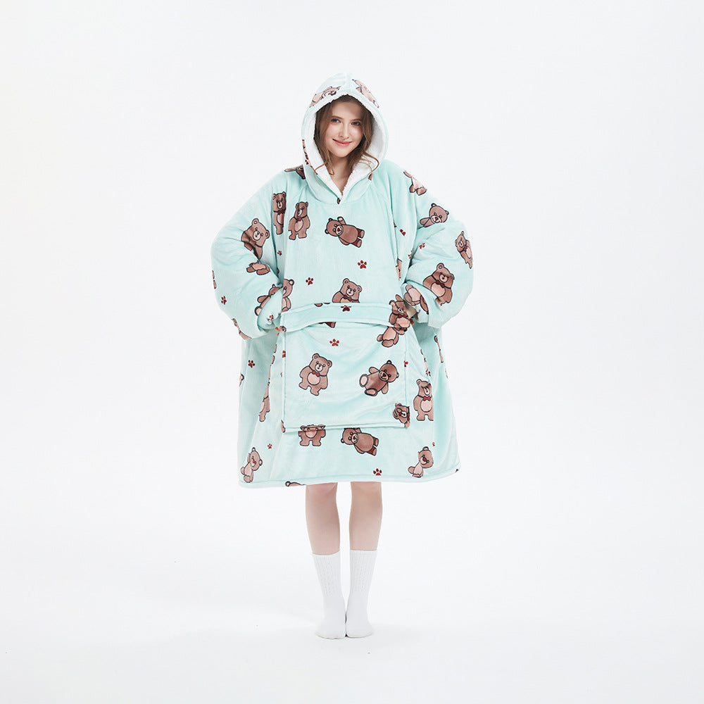 💥This Week's Special Price $99💥Green Panda Blanket Hoodie