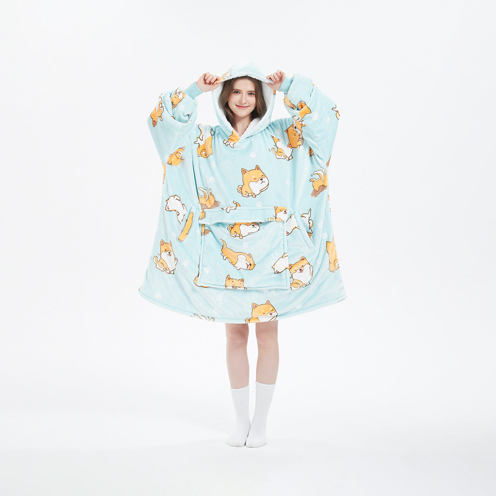 💥This Week's Special Price $99💥Green Panda Blanket Hoodie
